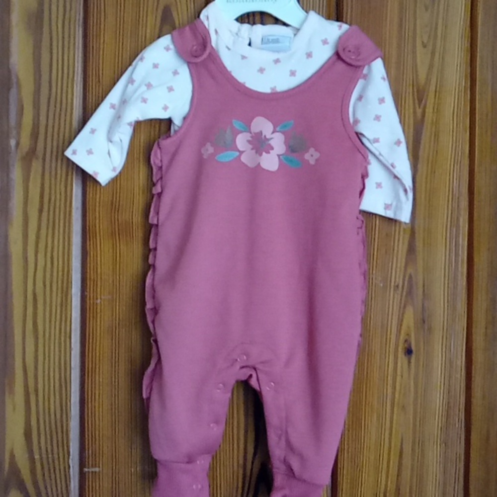 Overall set for babygirl
